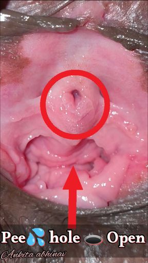 First time close up view of Indian Ankita bhabhi pussy