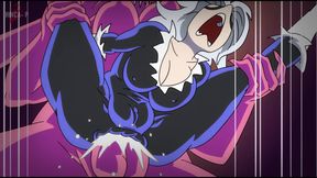 The Agony Of Black Cat - Futanari Carnage Roughly Ass Fucks Black Cat While Venom Watches