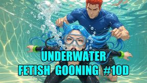 Underwater Fetish Gooning #10D: Mesmeric Depths of the Aquatic Mistress (Animated, Music, Text)