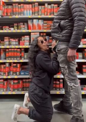 She wanted to suck my dick in auto zone