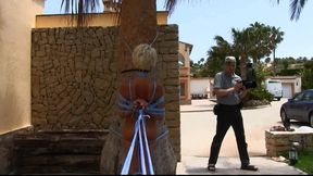 Lena King - Reverse Prayer - Tied to a Tree in Üublic in Sunny Spain - Part 3 mp4