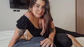My curvy friend wants to be comforted because she just broke up with her boyfriend.