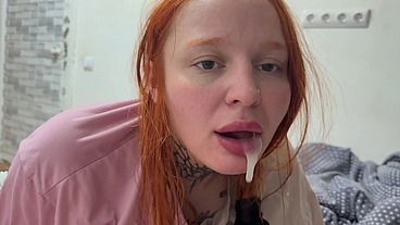 The bitch gave me a professional blowjob and I came hard.