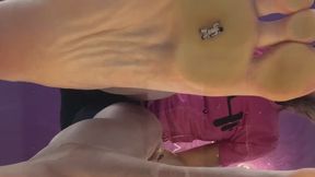 The tiny man