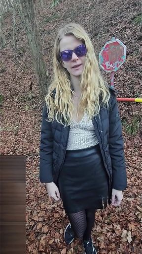Neujahrs Auto-panne Endet Mit Bezahl Blowjob Und Facial