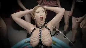 Sexy Cougar with Big Tits in Cum and Piss in Mouth Ggg John Thompson