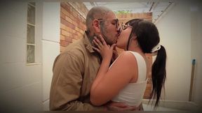 I Didn't Know That the Plumber Had Such a Big Tool and with My Stepmother We Took Advantage of It