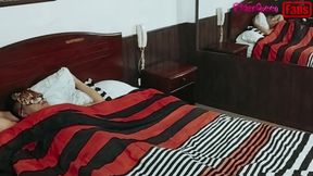 Stepmom Fucks in Bed, Only Fans in Slow Motion, Reverse Riding