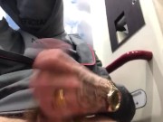 BRITISH LAD PUBLIC TRAIN WANK AronBainXXX