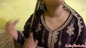 Beautiful Bhabhi & Devar Ji Both Got Into the Horny Mood During Conversation Real Homemade Indian Full Video with Hindi Audio