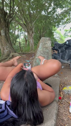 My Neighbor Is Caught Masturbating