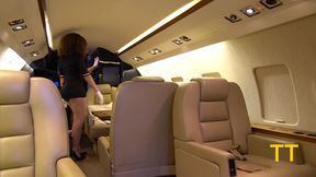Triple BJ by Horny Pj Flight Attendants Kiki, Willow &amp; Emma