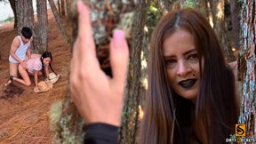Forest Witch Seduces Me After Watching Me With My Stepsister