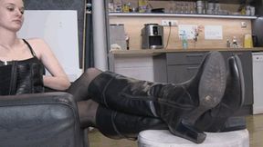 My Boots Must Be Shiny