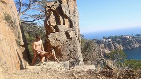 Hot Couple Outdoor Sex in the Middle of a Path, Amateur