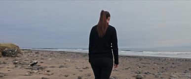 Ass to mouth domination on a surrealist beach