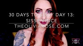 30 Days To Sissy Day 13: Sissy Voice