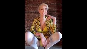 Skye Blue In Clueless Cosplay Joi