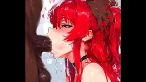 Stella Vermillion Yields to Desire in Hot Interracial Hentai Tryst