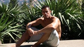 Sunny day masturbation session from hunky Cody Cummings