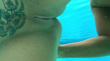 FINNYSPLAYHOUSE - Big Booty Step Sister Davina Winter Gets Fucked in Pool while Parents Are Away