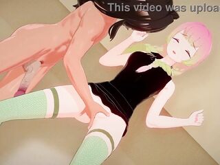 Mitsuri Kanroji Screwed, Lesbo Squirt Sex