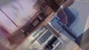 Submissive teen Violette Black takes hard doggystyle fuck and deepthroat
