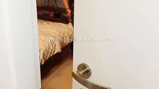 AMATEUR CUCKOLD - Cuckold Hubby Films Slutty Wifey Fucking With Next Door