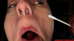 Casting a fishing rod to BOOGERS