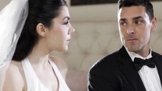 MODERN-DAY SINS - Groomsman Assfucks Best Buddy's Wifey Valentina Nappi Into Marital Bed On Wedding Day