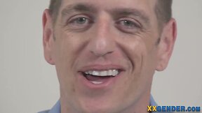 Transgender babes in debauch get raw pounded