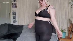 BBW Struggling Into Too Tight Spanx *HD