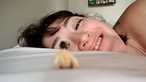 The morning after swallowing your shrunken wife