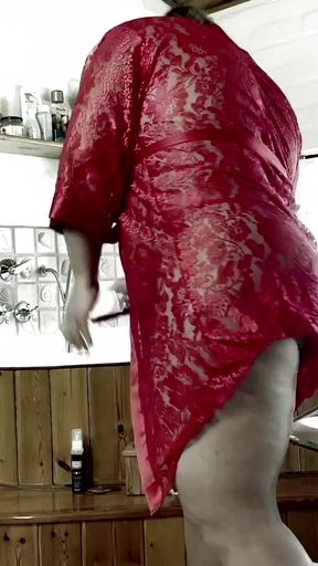 Dominatrix Mistress April - Sperm licker   Clip 2