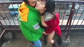 Outdoor Adventure: Lustful Japanese Chick Gets Banged Doggy Style