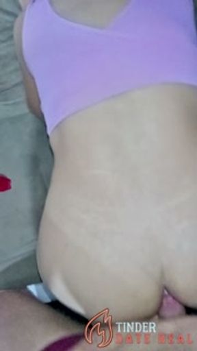 Blonde Latina MILF rolls over and gets big cock in her ass. Intense anal sex