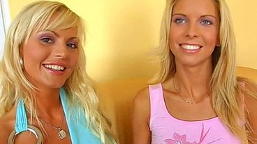 blonde lesbian licking pussy