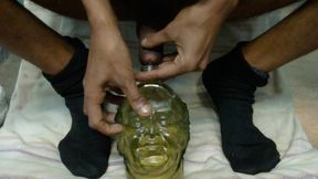 water out a glass bottle