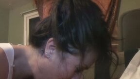 Filthy cock sucking teen