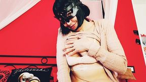 a sensual tit and pussy massage while i burp hugely