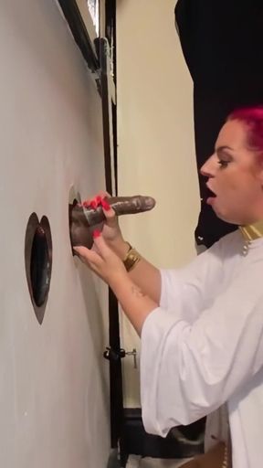 Cheri Pi - Double Feature - Latex Fuck &amp; Suck - 3 Glory Hole Scenes