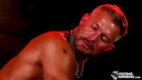 Hot Boot Wearin Hunk Gets His Ass Nice N Ready For FISTING