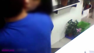 The Plumber Wants To Fuck The Salesman At The Point Of Sale