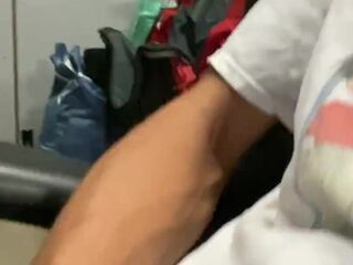 DILF Gets Also Crazy To Please Fans, Biggest Cum Load All Over Large Wang!!! Creamy Cum For All ????????????