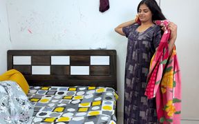 Komal's Husband Has Gone to Bombay, so She Went to *** with Dar's Stepbrother-in-law