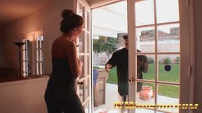 My stepmom is mature BBC slut