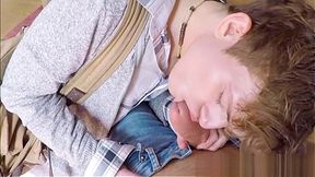 Twink Blonde Step Brother Fucked By Jock Step Brother For Ride To School POV