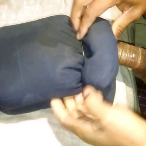 Big Penis Condom Cumshot