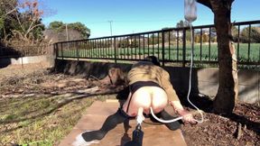 Self-training No. 75: Milk Enema Endurance Walk