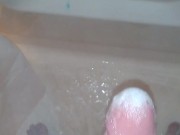 Dirty dick Saturday shower masterbation